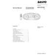 SANYO MCDZX700 Service Manual cover photo