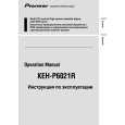 PIONEER KEH-P6021R/XN/EE Owner's Manual cover photo