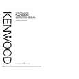 KENWOOD KX5550 Owner's Manual cover photo