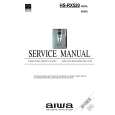 AIWA HSRX520 AEZ AHS Service Manual cover photo