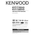 KENWOOD KVT-719DVD Owner's Manual cover photo