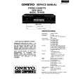 ONKYO TAW100 Service Manual cover photo