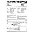 TELEFUNKEN CR 100 Service Manual cover photo