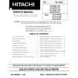 HITACHI 27CX5B Service Manual cover photo