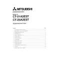 MITSUBISHI CT-21A2EST Owner's Manual cover photo