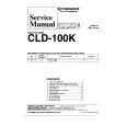 PIONEER CLD100K Service Manual cover photo