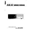 AKAI HXM7R Service Manual cover photo