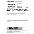 PIONEER AVH-P7900DVD/RE Service Manual cover photo