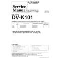 PIONEER DV-K101/RAM Service Manual cover photo