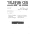 TELEFUNKEN M930 Service Manual cover photo