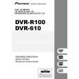 PIONEER DVR-610 Owner's Manual cover photo
