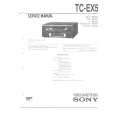 SONY TCEX5.PDF Service Manual cover photo