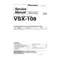 PIONEER VSX-108 Service Manual cover photo