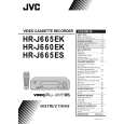 JVC HR-J660EK Owner's Manual cover photo