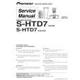 PIONEER S-HTD7/XJC/E Service Manual cover photo