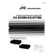 JVC AXE33BK Owner's Manual cover photo
