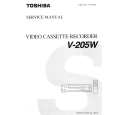 TOSHIBA V205W Service Manual cover photo