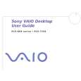 SONY PCV-RXG408 VAIO Owner's Manual cover photo