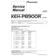 PIONEER KEHP8900R Service Manual cover photo