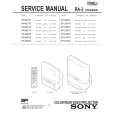 SONY KP43T70 Service Manual cover photo