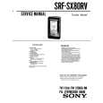 SONY SRF-SX80RV Service Manual cover photo