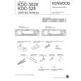 KENWOOD KDC-328 Service Manual cover photo