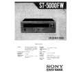 SONY ST-5000FW Service Manual cover photo