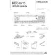 KENWOOD KDCX715 Service Manual cover photo