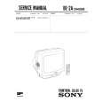 SONY KVM1401KR Service Manual cover photo