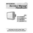MITSUBISHI CT2153EST Service Manual cover photo