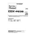 PIONEER CDXP23S X1N/EW Service Manual cover photo