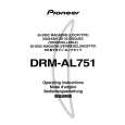 PIONEER DRM-AL751 Owner's Manual cover photo