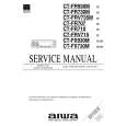 AIWA CTFR707YZ Service Manual cover photo