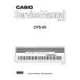 CASIO CPS85 Service Manual cover photo