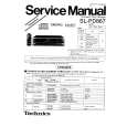 TECHNICS SL-PD867 Service Manual cover photo