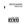 AKAI GXC-715D Service Manual cover photo