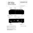 KENWOOD DP7050 Service Manual cover photo