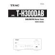 TEAC TH300DAB Owner's Manual cover photo