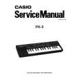 CASIO PK5 Service Manual cover photo