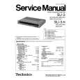 TECHNICS SU3/K Service Manual cover photo