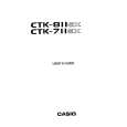 CASIO CTK711 Owner's Manual cover photo