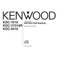 KENWOOD KDC-5018 Owner's Manual cover photo