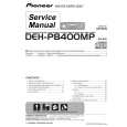 PIONEER DEH-P8400MP/X1B/EW Service Manual cover photo