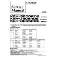 PIONEER KEH3800RDS X1B/EW Service Manual cover photo