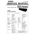 AIWA ADF660 Service Manual cover photo