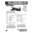 SONY PSLX310 Service Manual cover photo