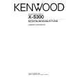 KENWOOD XS300 Owner's Manual cover photo