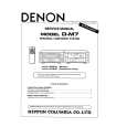 DENON UDCM-M7 Service Manual cover photo