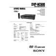 SONY DVP-NC600 Owner's Manual cover photo