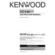KENWOOD DDX7017 Owner's Manual cover photo